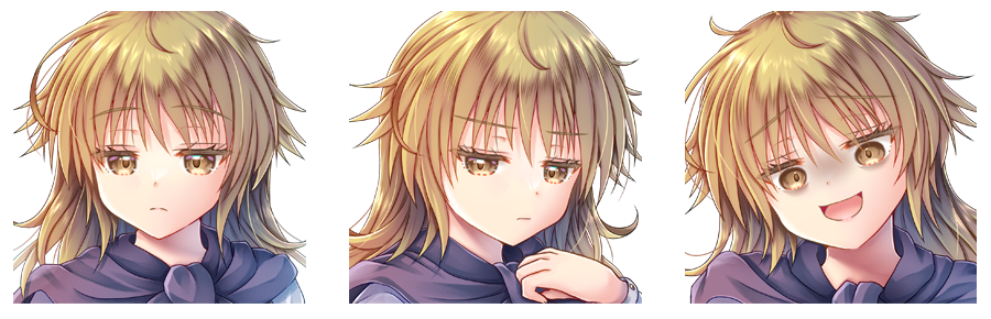 マウリー 表情差分